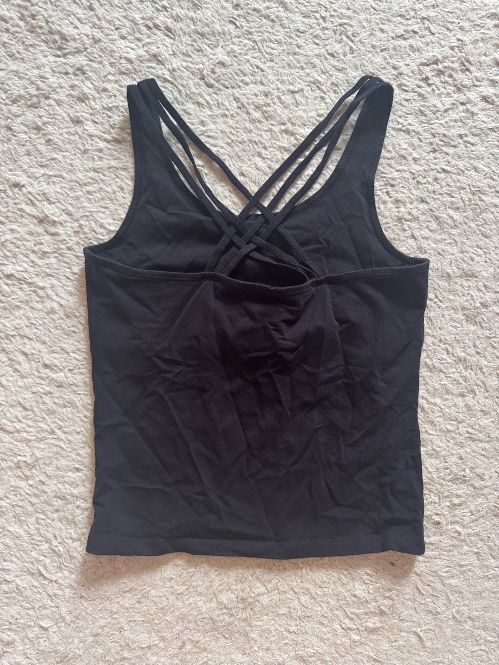 Y2K strappy crop top